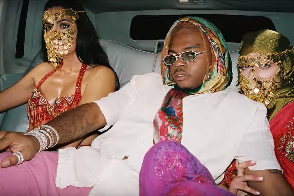 Gunna scarf glasses SKYBOX video