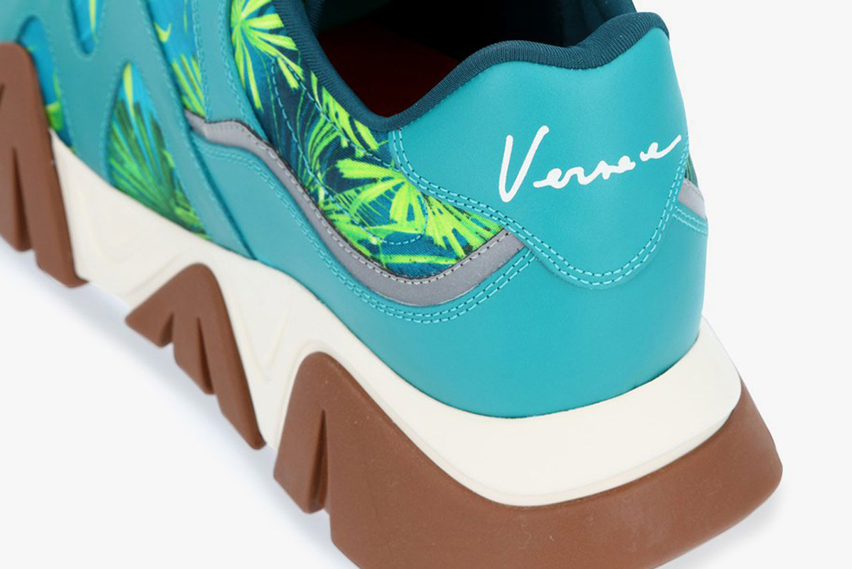 Versace Squalo Jungle Print Sneaker