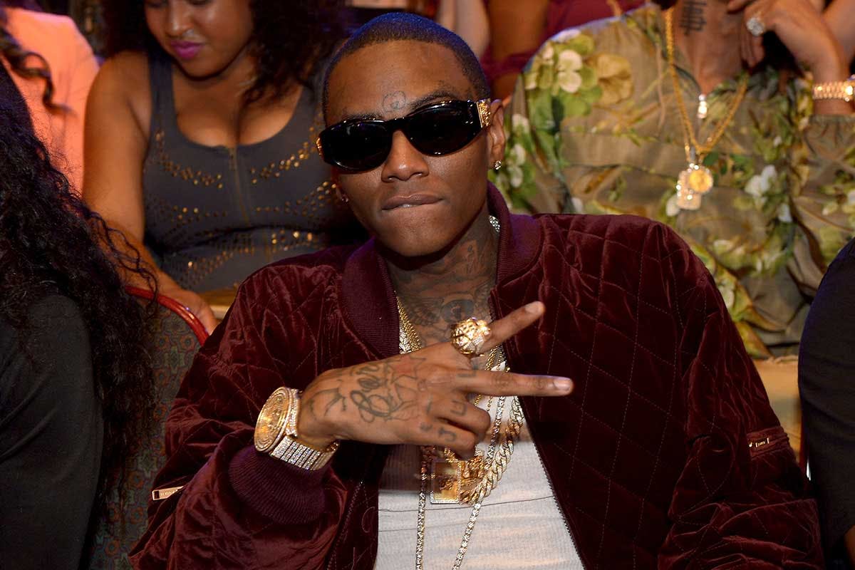 Soulja Boy at the BET Hip Hop Awards Show