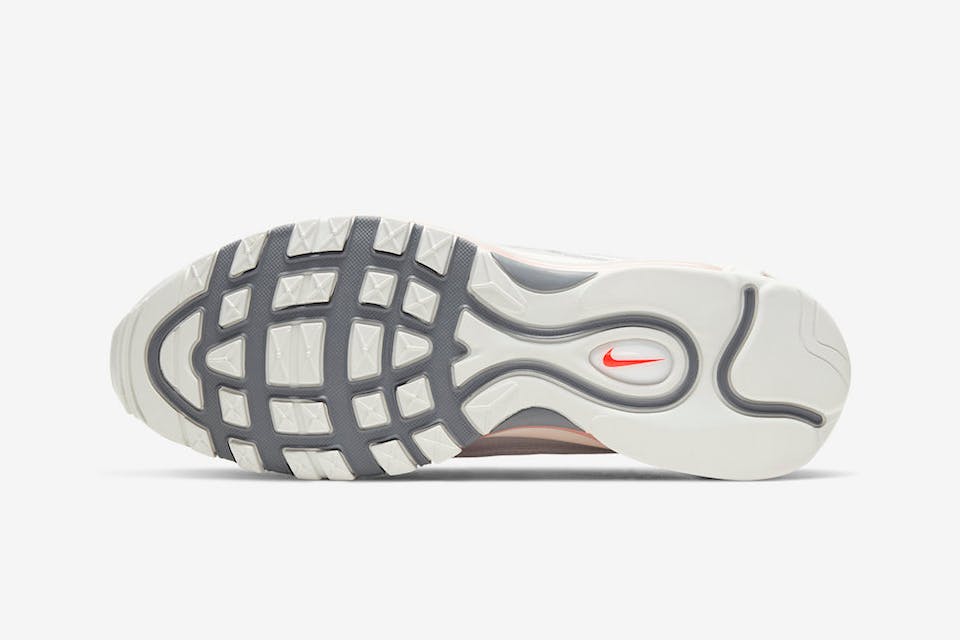 Nike Air Max 98 Grey, Sail, Habanero Red