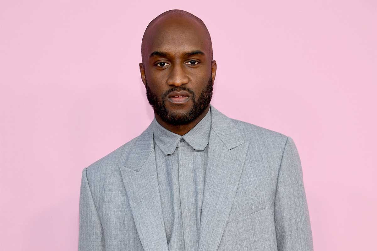 Virgil Abloh on the red carpet