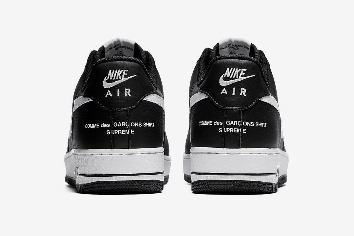 comme des garcons supreme nike af1 price release comme des garcons shirt