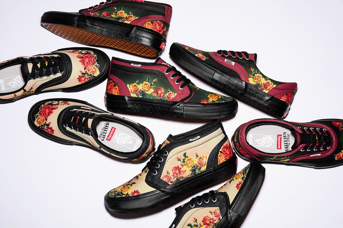 jean paul gaultier supreme vans release date price jean-paul gaultier