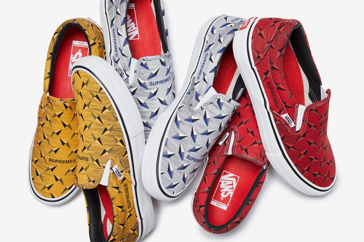 supreme vans diamond plate release date price