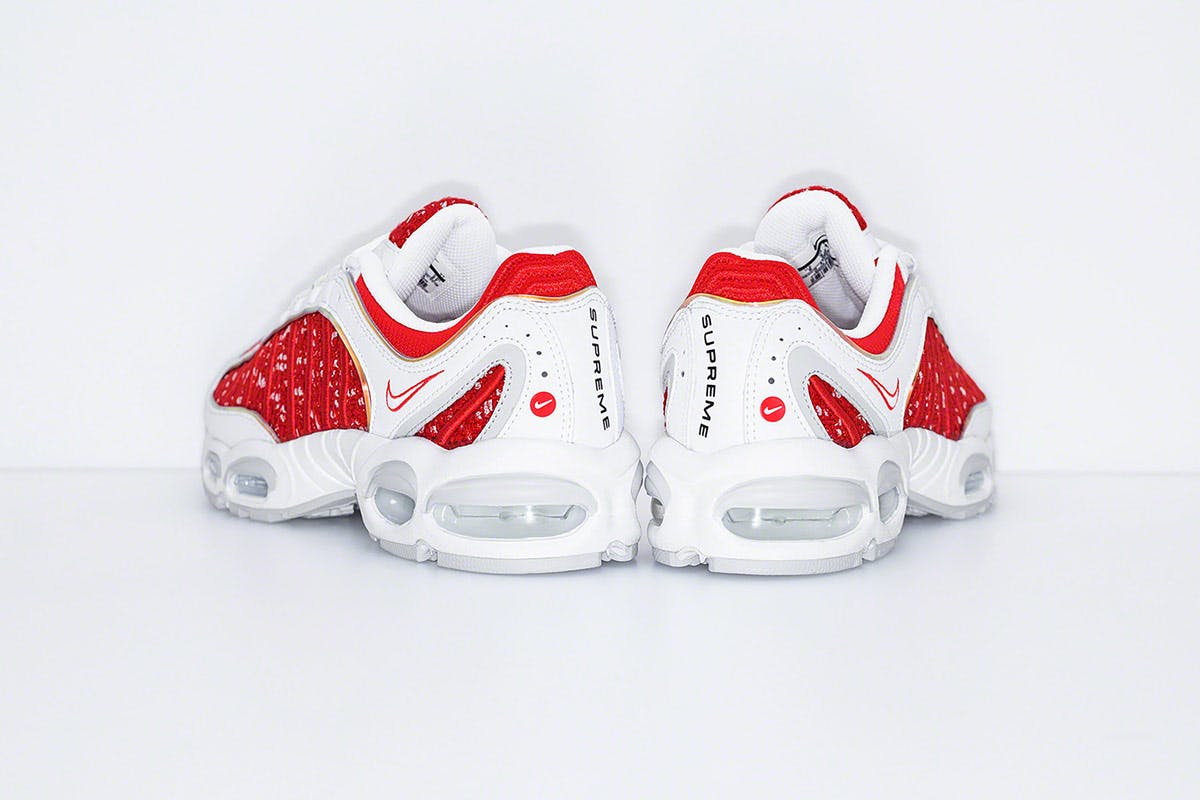 supreme nike air max tailwind 4 release date price official Supreme x Nike