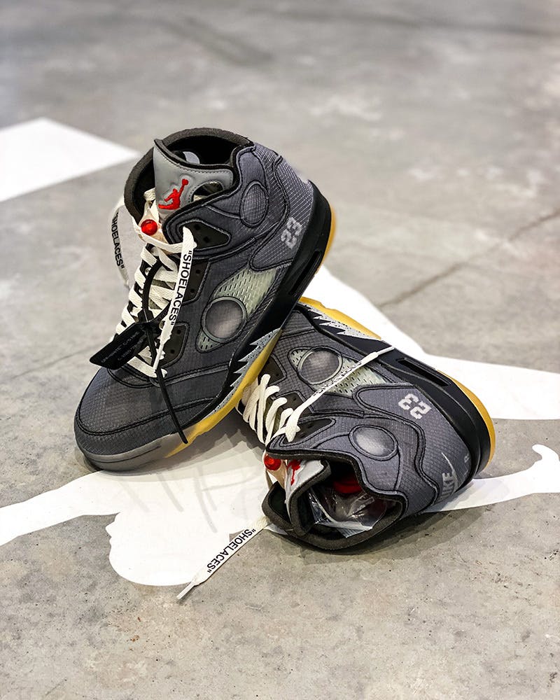 The Off-White x Air Jordan 5 Has An Official Release Date