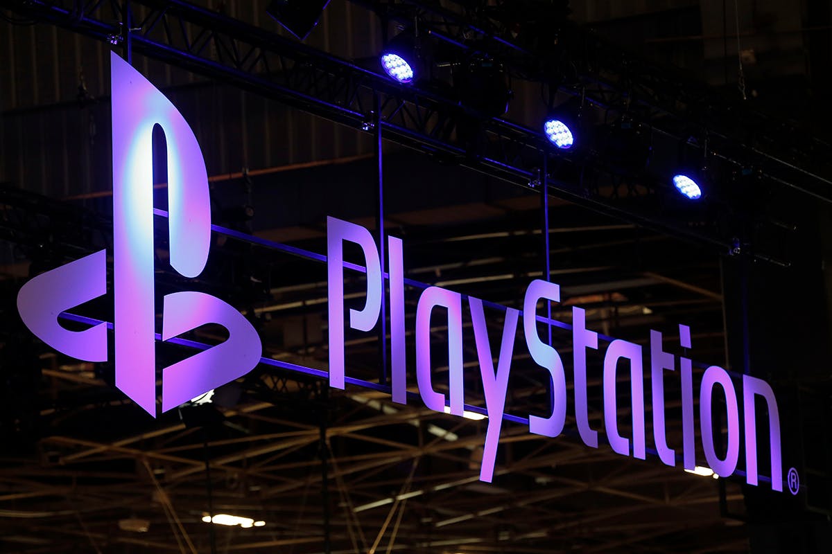 The Sony PlayStation logo is displayed during the 'Paris Games Week'