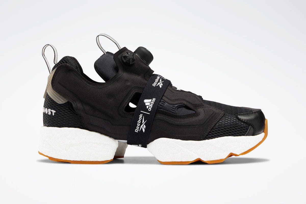 Reebok x adidas Instapump Fury Boost "Black & White" Pack