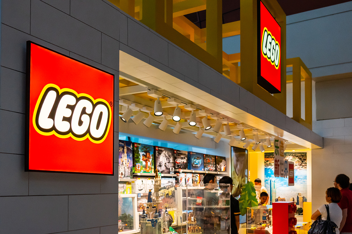 lego store front