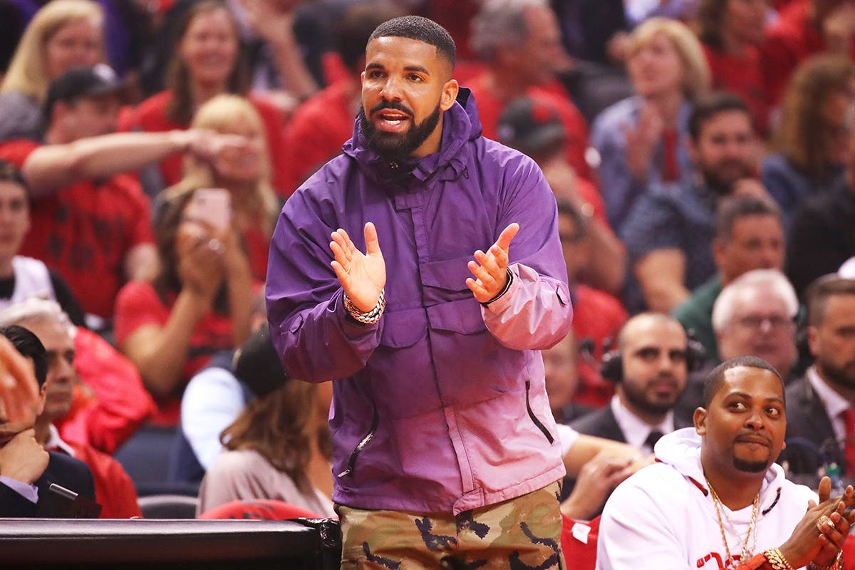 Drake Toronto Raptors game