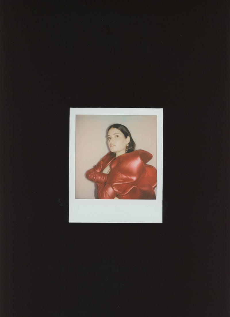 CHLOE AND CHENELL polaroid photograph