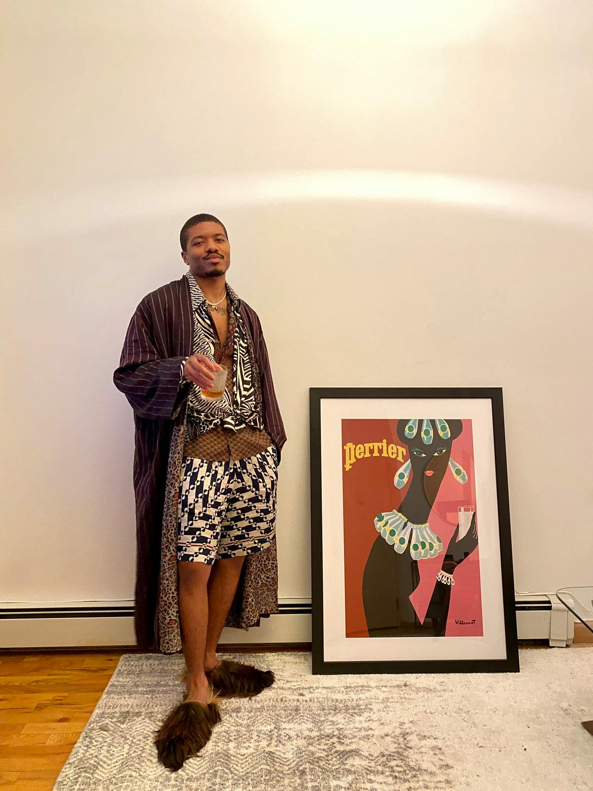 Corey Stokes poses for a photograph