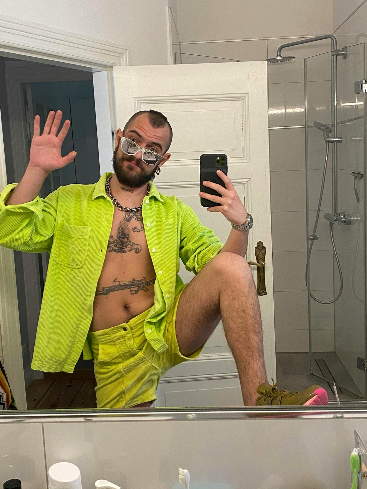 Marc Goehring poses for a photograph