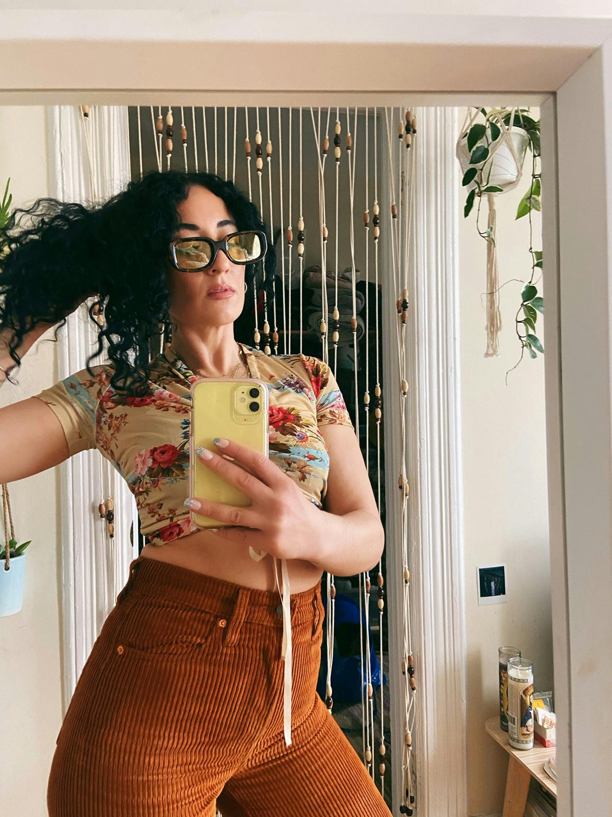 Shabdiece Esfahani poses for a photograph