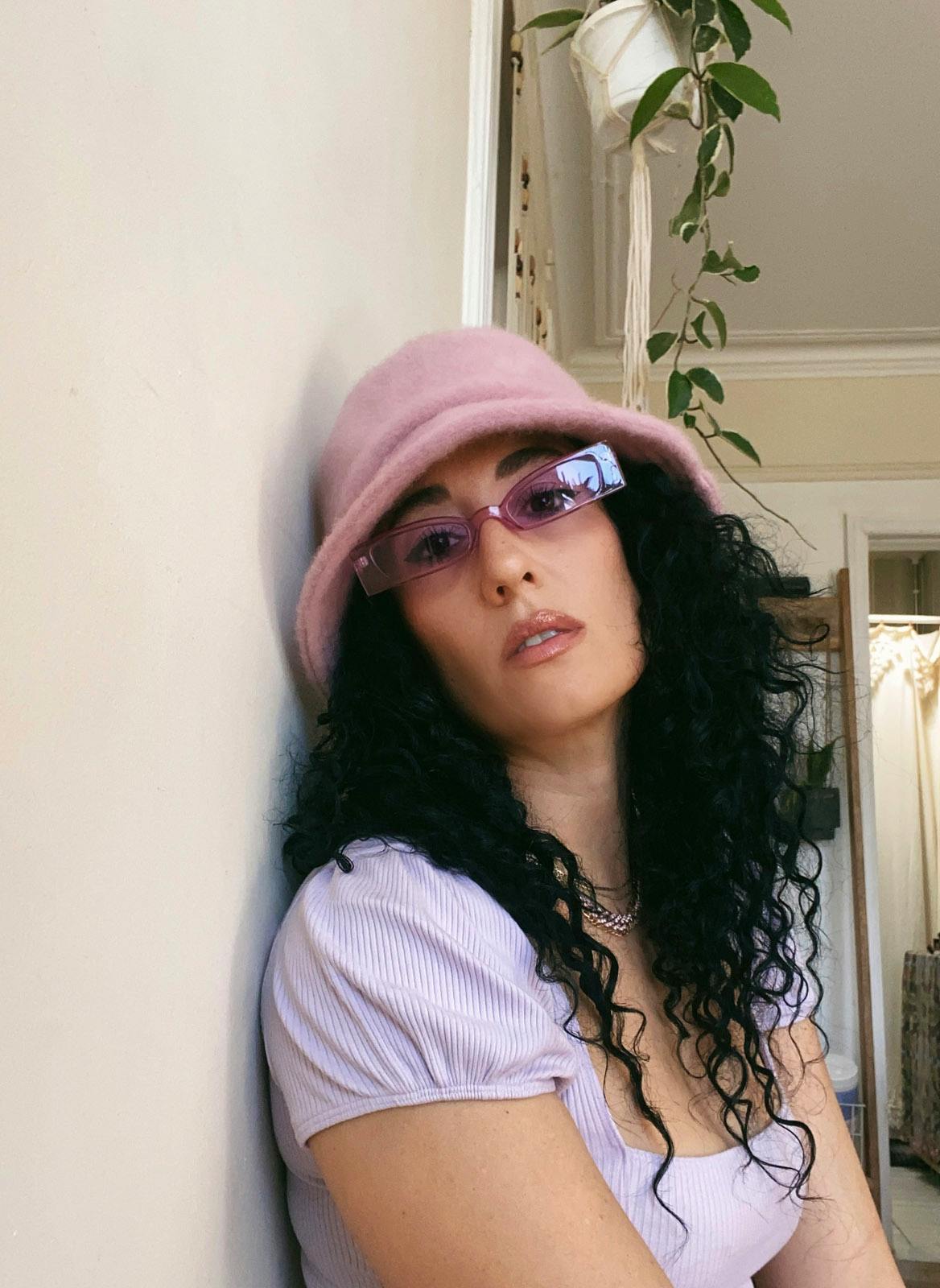 Shabdiece Esfahani poses for a photograph