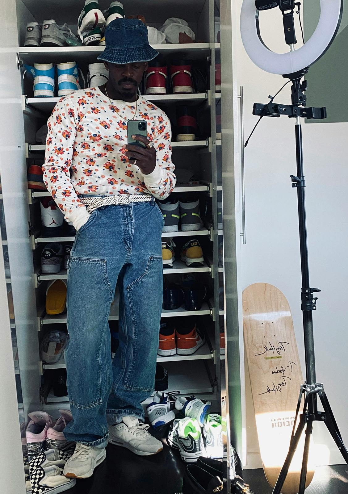 Yashua Simmons poses for a photograph