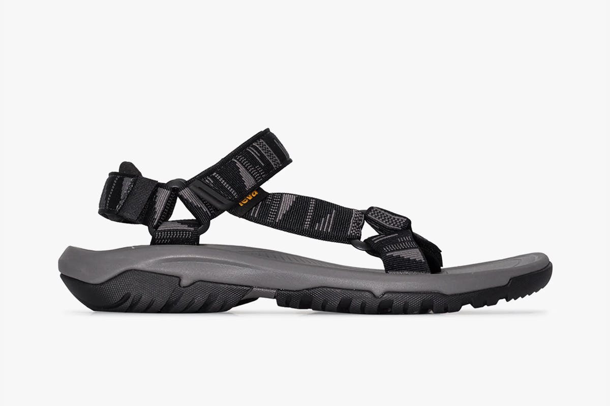 Side profile view of a Teva Hurricane XLT2 sandal