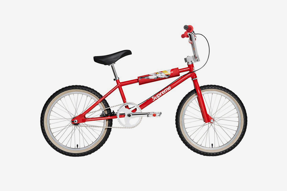 red supreme box bike