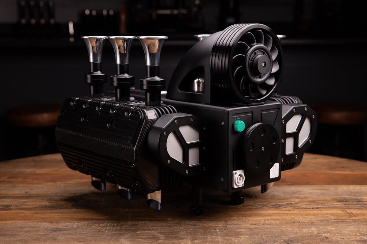 Espresso Machine Porsche 911 Engine