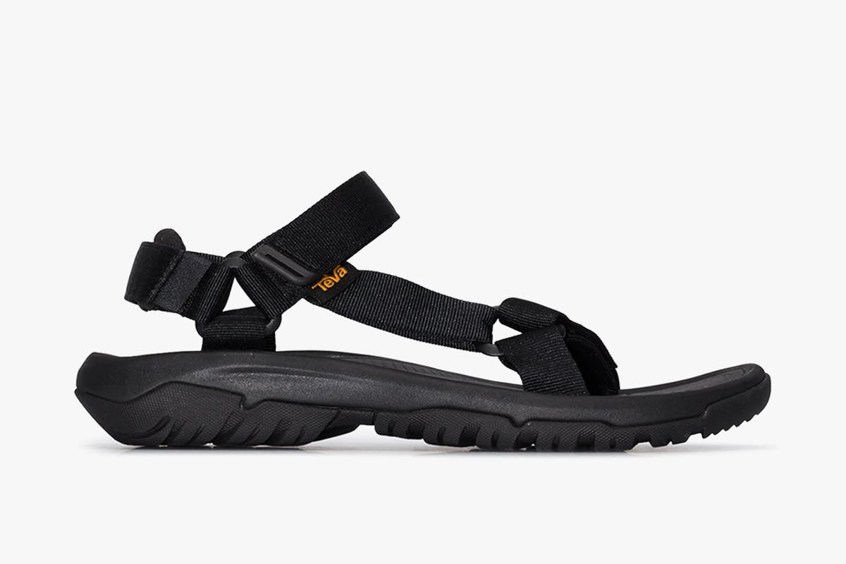 Side profile view of a Teva Hurricane XLT2 sandal