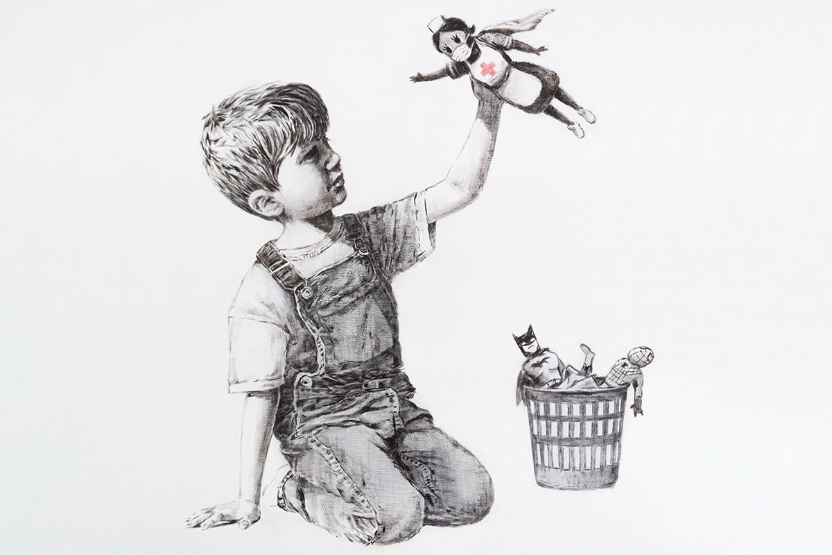 Banksy Game Changer artwork