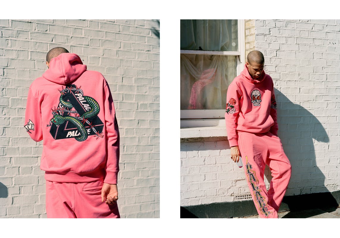 Image of Palace's SS20 lookbook