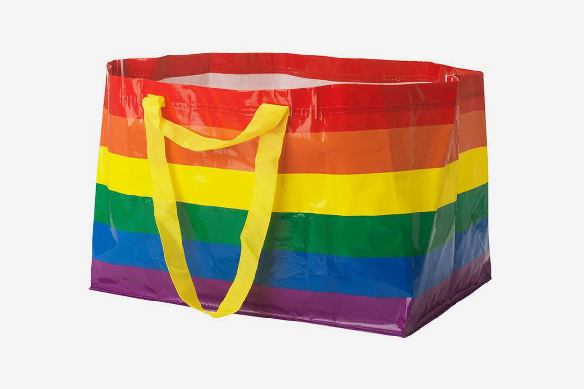 IKEA rainbow FRAKTA bag