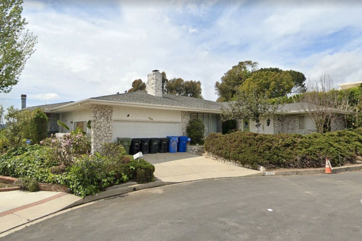 Elon Musk property in Bel Air