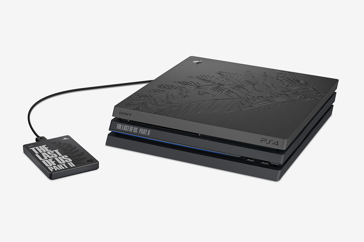 Limited Edition "Last of Us" PS4 Pro game drive