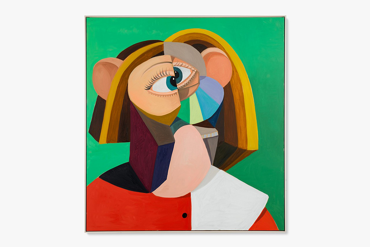 George Condo Woman with Golden Hair
