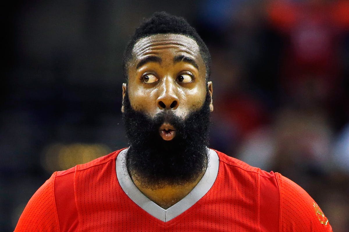 James Harden of the NBA’s Houston Rockets
