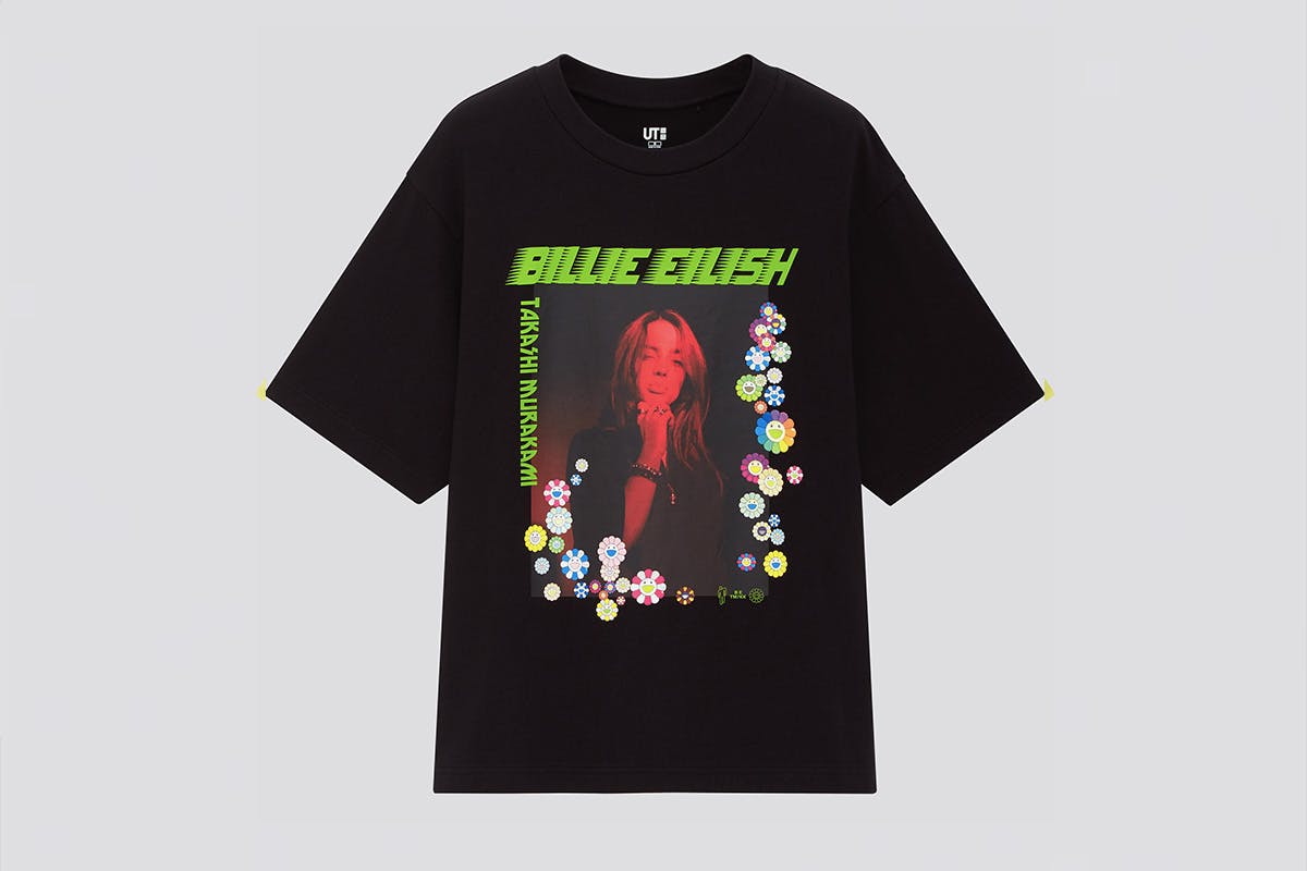 The Billie Eilish x Takashi Murakami UNIQLO UT Collab is Available Now