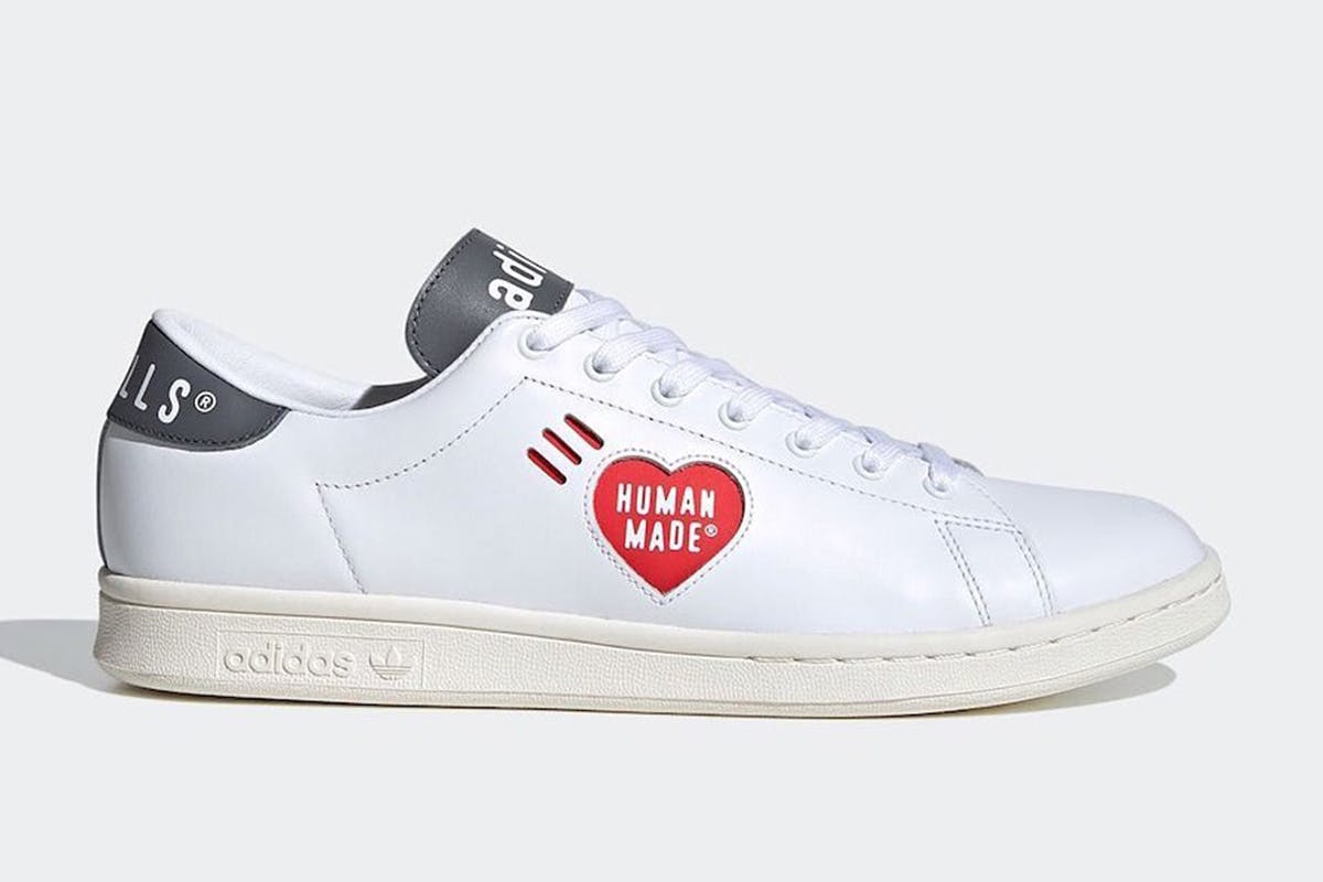 adidas gazelle silver green womens Adidas Consortium FY0735 Human Made Stan Smith Mens Lifestyle Shoe