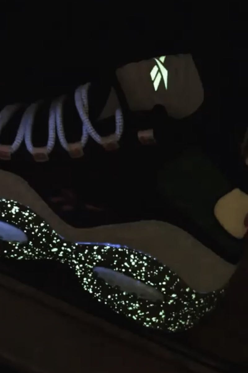 Nice Kicks x Reebok Question "Bubba Chuck" glow-in-the-dark