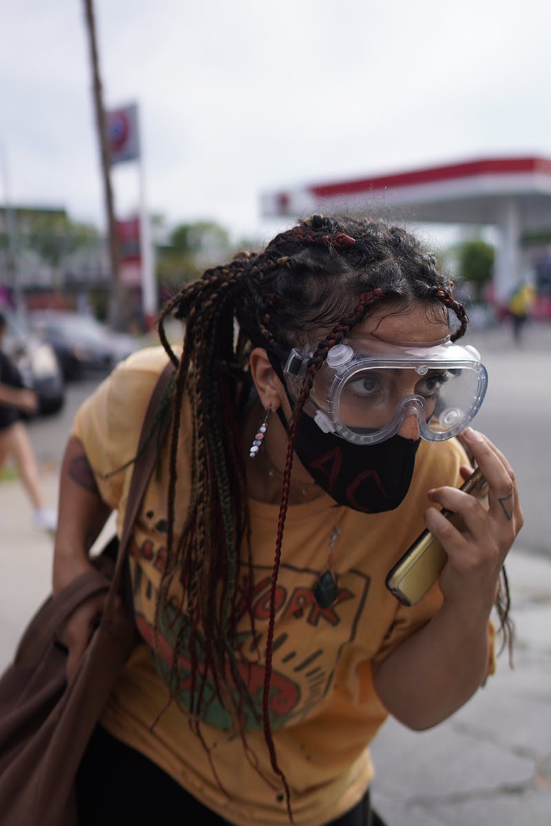Black Lives Matter protest LA