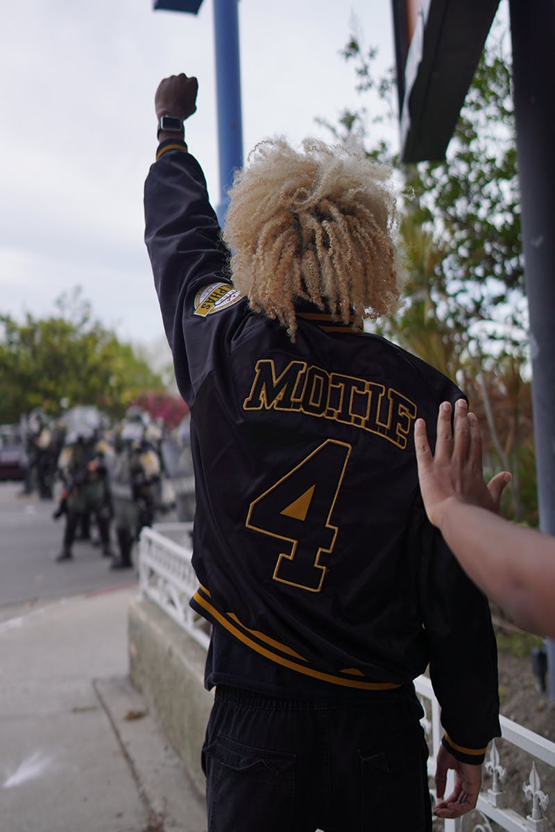 Black Lives Matter protest LA