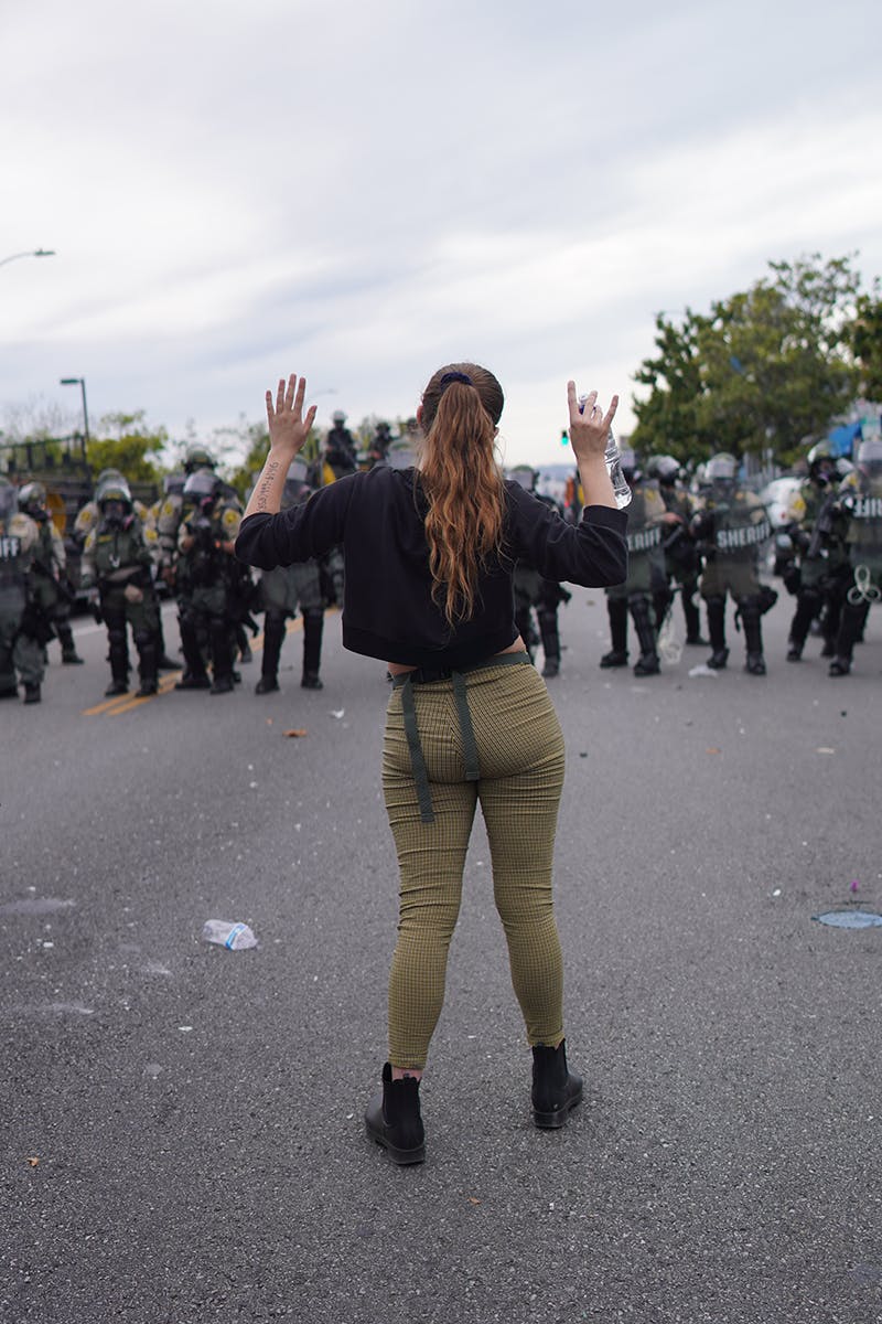 Black Lives Matter protest LA