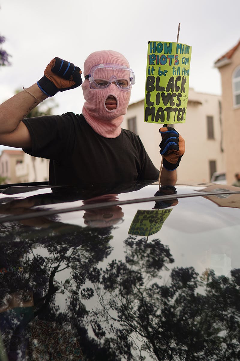 Black Lives Matter protest LA