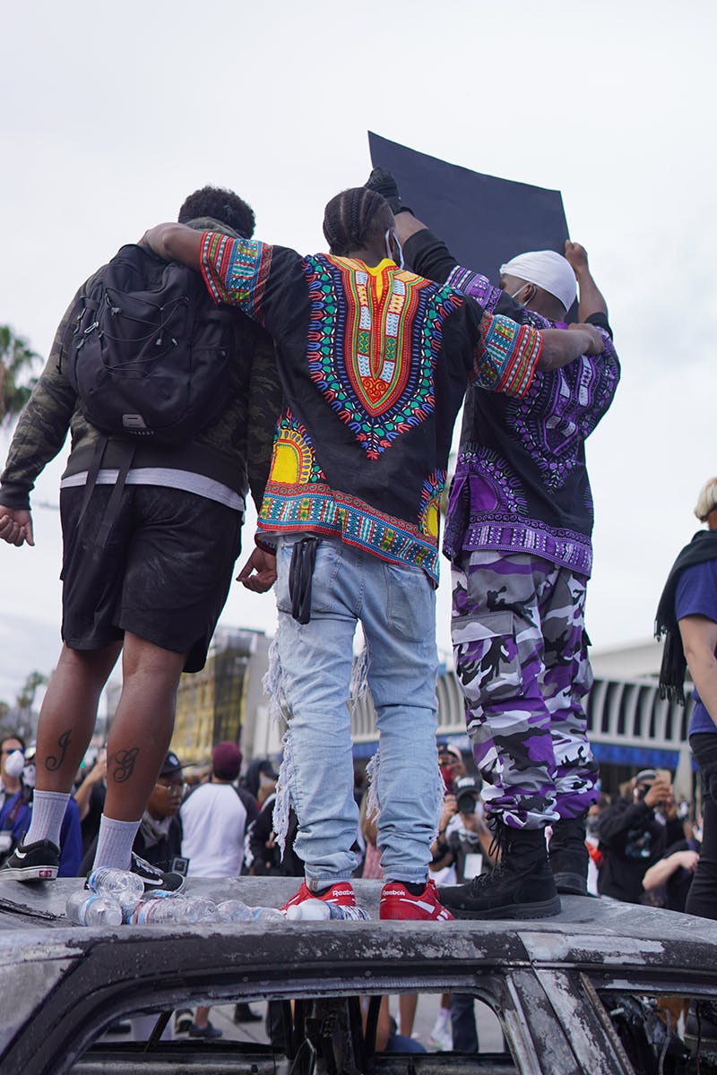 Black Lives Matter protest LA