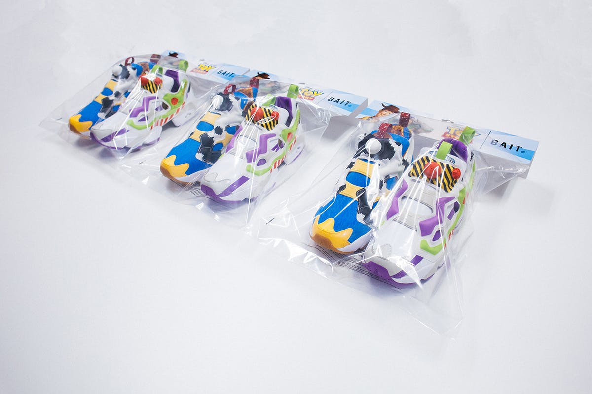 BAIT Toy Story x Instapump Release