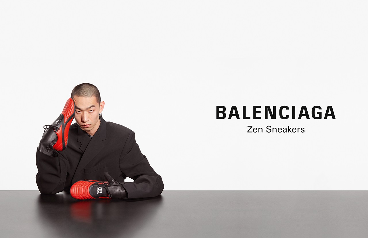 Balenciaga's SS20 campaign for accessories