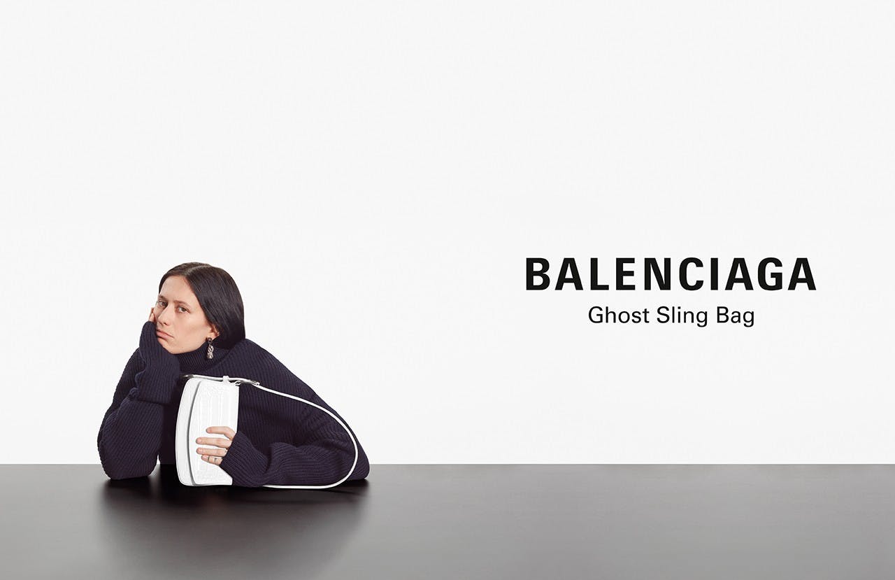 Balenciaga's SS20 campaign for accessories