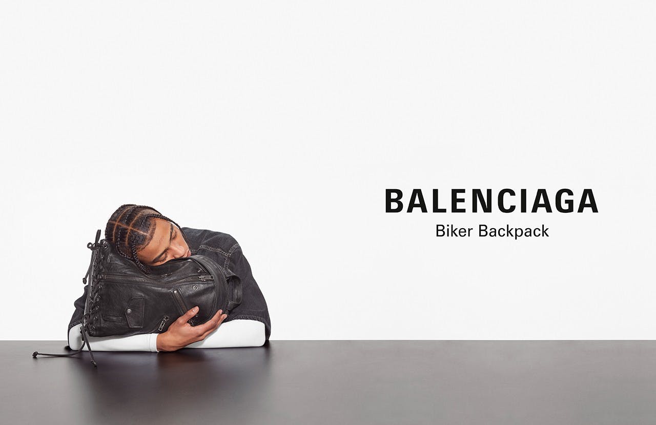 Balenciaga's SS20 campaign for accessories