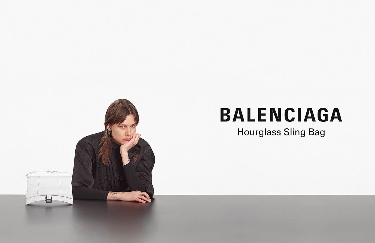Balenciaga's SS20 campaign for accessories