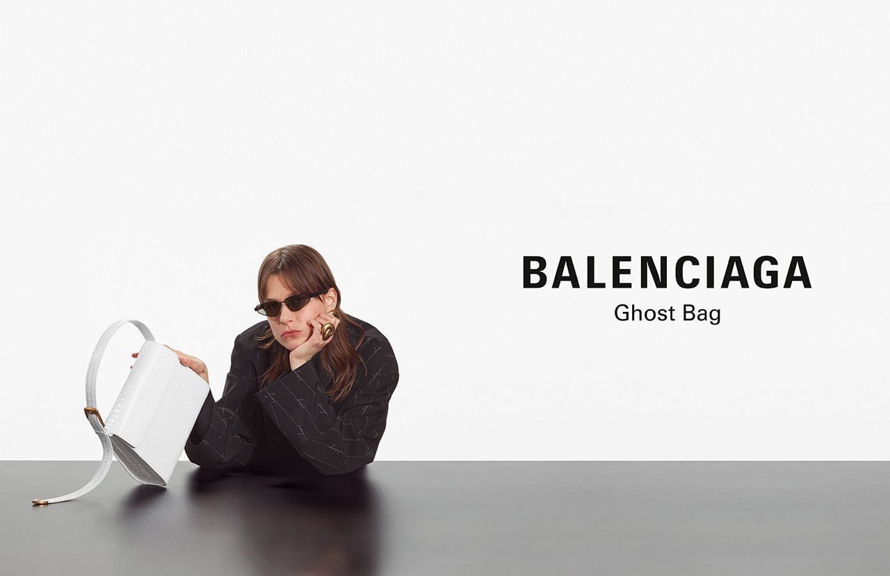 Balenciaga's SS20 campaign for accessories