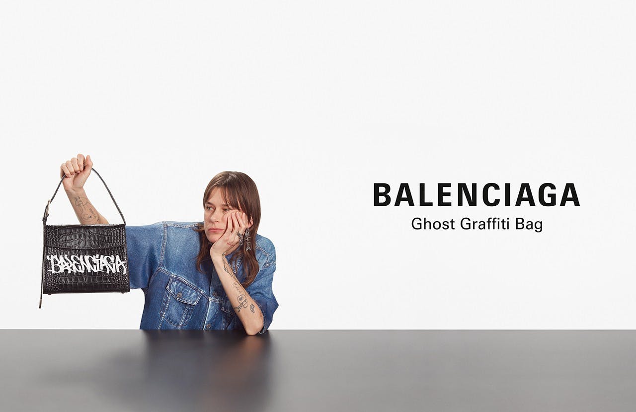 Balenciaga's SS20 campaign for accessories