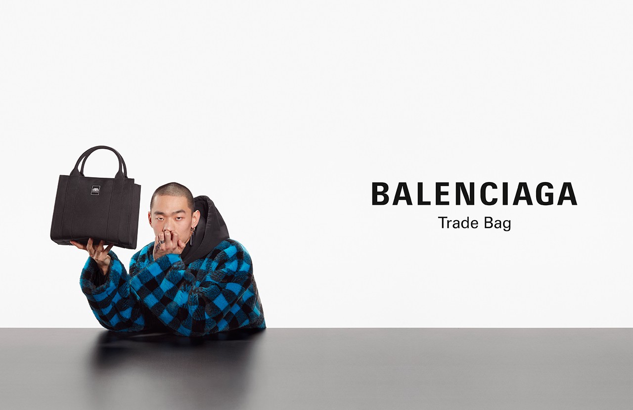 Balenciaga's SS20 campaign for accessories