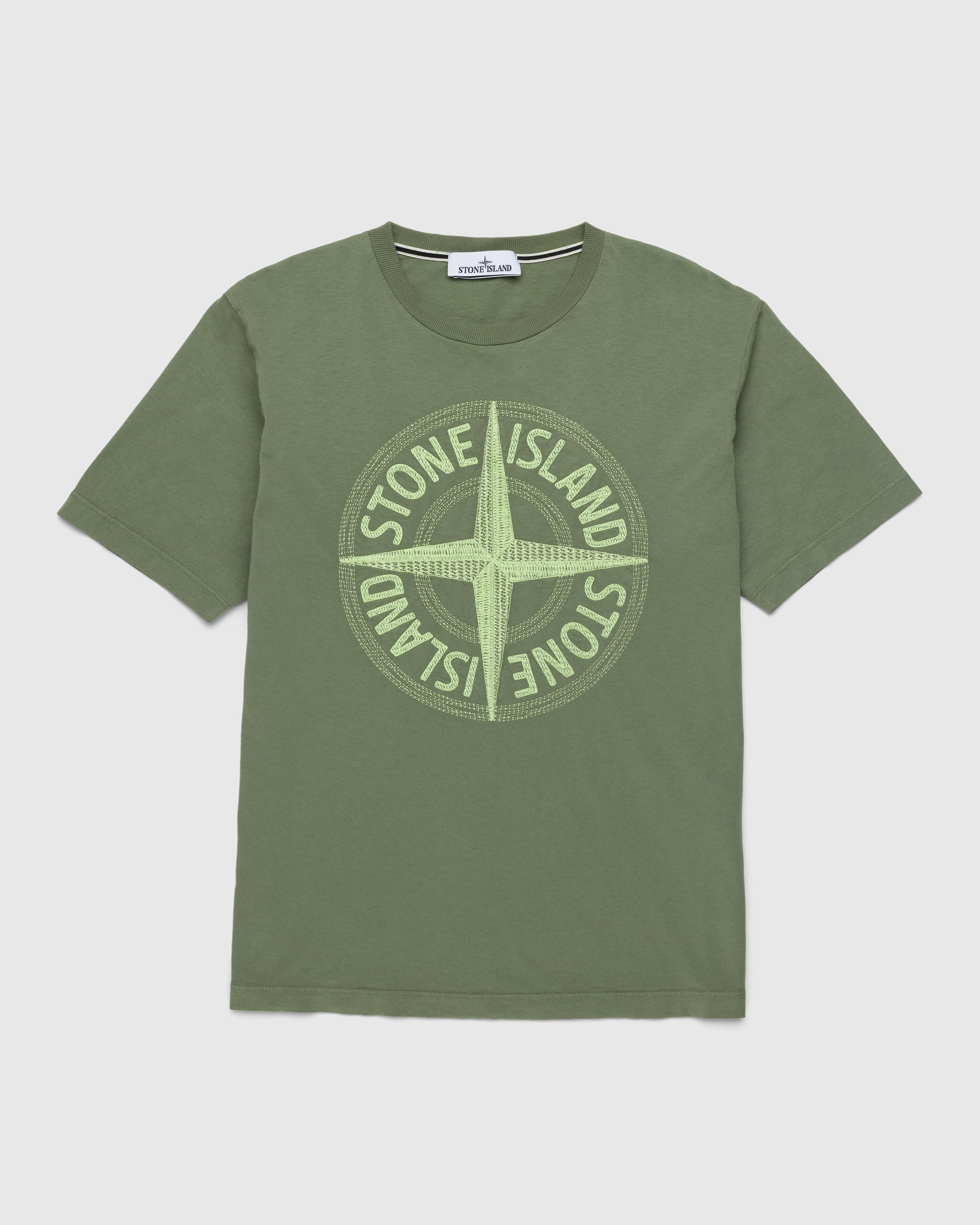 Stone Island - T-Shirt Green 21580 - Clothing - Green - Image 1