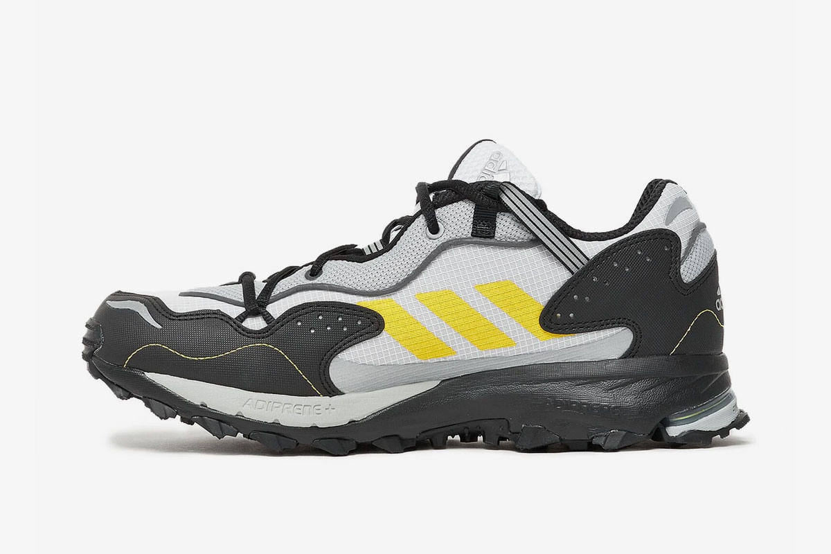 adidas Response Hoverturf in white and yellow