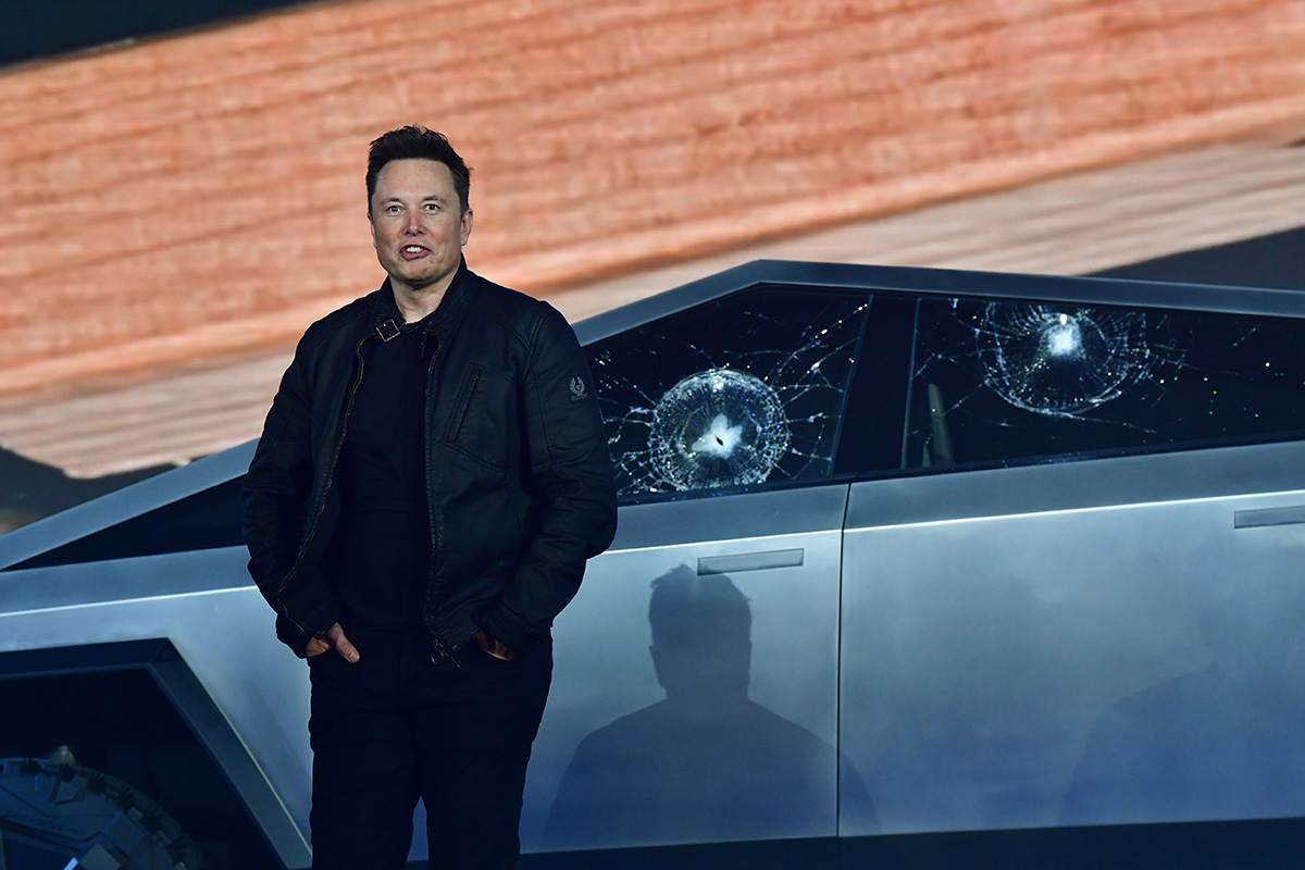 Elon Musk Tesla Cybertruck